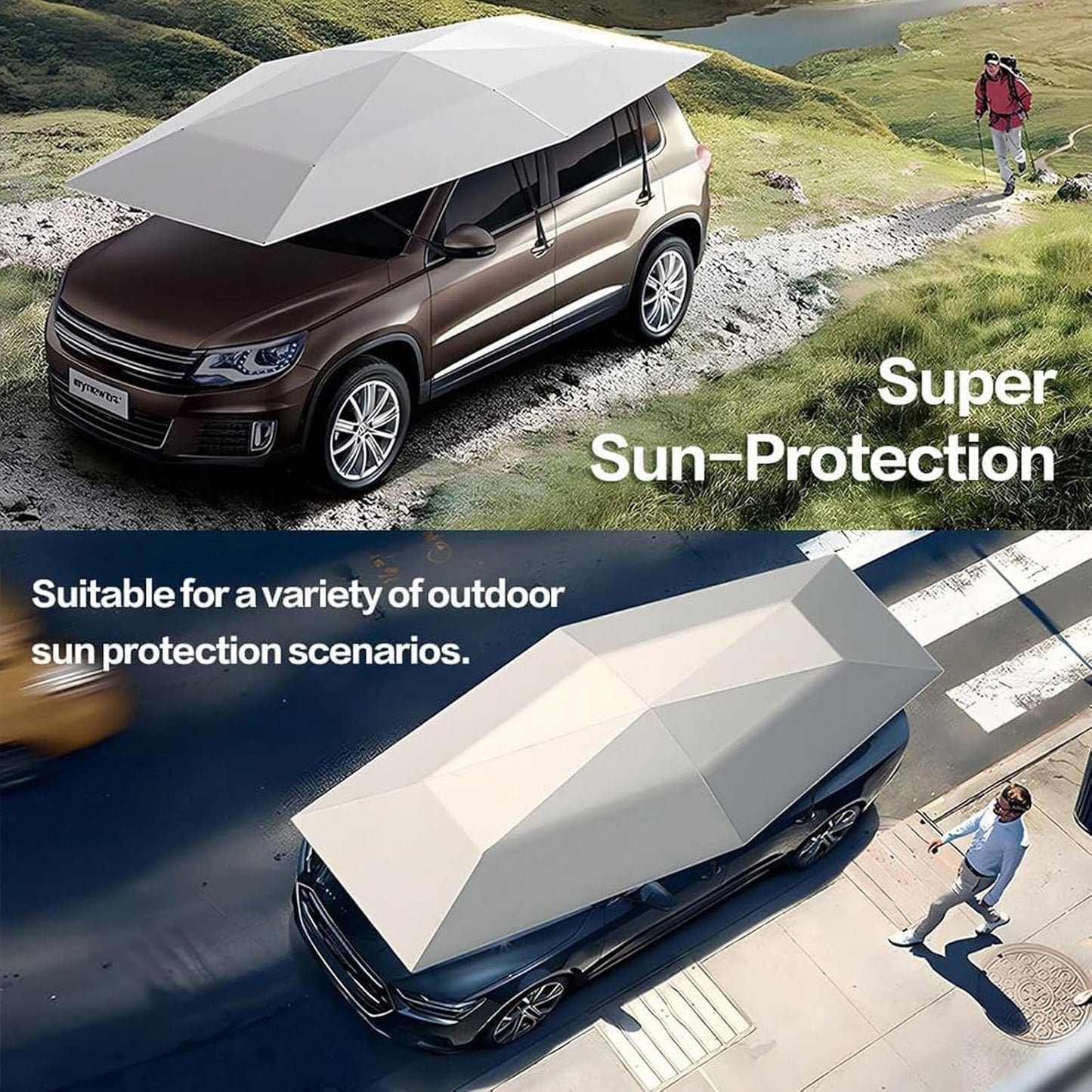 AutoShade Pro™ by Car Aesthetics – All-Weather Automatic Car Umbrella Tent