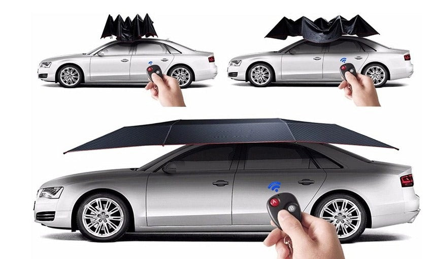 AutoShade Pro™ by Car Aesthetics – All-Weather Automatic Car Umbrella Tent